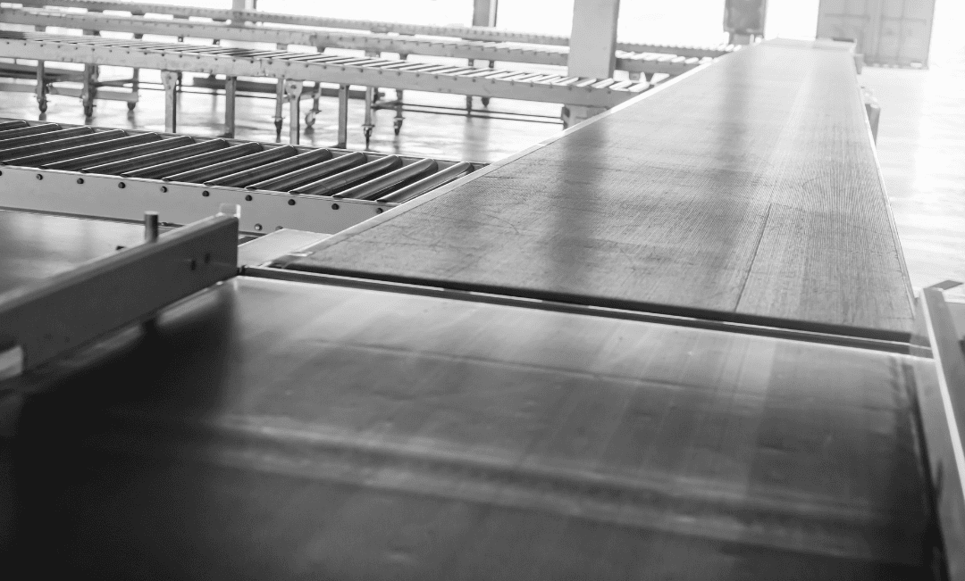 Belted Conveyor Using Pulleys